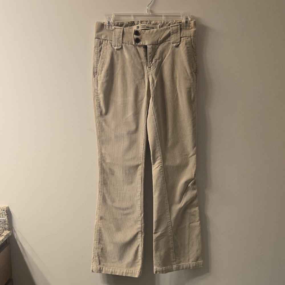 GAP Women's Beige Corduroy Pants